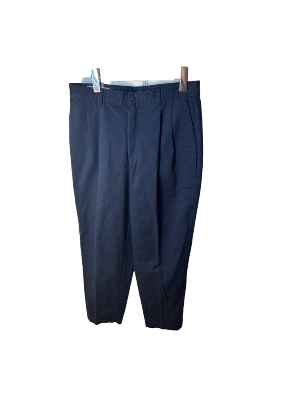 Dockers vintage classic pleated cotton no wrinkle the definitive khakis size 12P